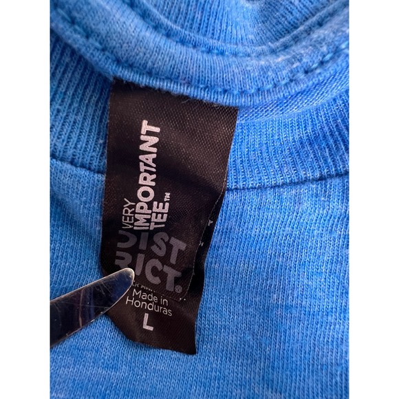 2 Luke Bryan Kill the Lights Tour T Shirt Blue & Black Graphic Concert Tshirts - Picture 8 of 14